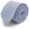BRERA 67 Cravatta Uomo Elegante in Lana e Seta | Cravattino per Completo 148x8 | Cravatte Slim per Vestito da Cerimonia e per Abiti da Lavoro