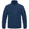 Darringls Giacca in pile da uomo militare per le attività all'aria aperta, calda, invernale, con 5 tasche, stile tattico, in pile, militare, con imbottitura tattica, per escursioni, caccia, Blu marino, XXXL