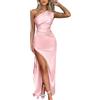 Luadnysin Abito Cerimonia Donna Abiti Da Cerimonia Donna Lunghi Eleganti Vestiti In Blu Raso Vestito Elegante Curvy Taglie forti Rosso Lungo Tuta Wedding Dress Ragazza Spiaggia Matrimonio Xs Allattamento Sera