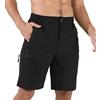 Suwangi Uomo Pantaloncini Cargo Bermuda Pantaloncini Pantaloni Corti Sportivi Casual Shorts Ciclismo Multi-Tasca