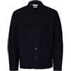 SELECTED HOMME Male Oversize Misto Lino, Sky Captain, L
