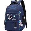 MCWTH Zaino astronauta per ragazzi e adolescenti, grande capacità, borsa per la scuola per bambini, elementare medio, Blu, Large, moderno