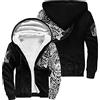 JJLLAZAD Pullover con Zip Tatuaggio Vichingo Thor's Hammer Felpa con Cappuccio Casual Moda Stampata Mito Norreno da Uomo Giacca Harajuku Autunnale,Cotton Coat,M
