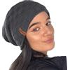 TOSKATOK® Cappello a Cuffia da Donna, Unisex, Caldo Inverno, in Maglia Ruvida, con Fodera in Morbido Pile di Peluche