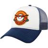 Stetson Cappellino Trucker Golf Club Uomo - cap Berretto Baseball Mesh Snapback, con Visiera, Fodera, Fodera Estate/Inverno Primavera Estate Autunno Inverno - Taglia Unica Bianco-Blu