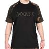 Fox T-shirt Camo Outline Print Nero