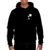 SERIVAL Felpa Cappuccio e tascone Hoodie LIBERATO Rosa Logo