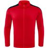 Generisch Giacca sottile da ciclismo da uomo, con colletto alto, in softshell, impermeabile, antivento, per ciclismo, da corsa, traspirante, 01 rosso., M
