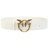 Pinko Love Berry Simply Belt H4 Vit., Cintura Donna, C03q_beige G. Maroso-antique Gold, S