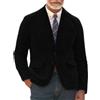 Generic Blazer da uomo in velluto a coste - Giacca da completo casual vintage slim fit - Cappotto da ufficio retrò morbido e confortevole per uomo - Blazer quotidiano leggero monopetto - Giacca classica