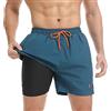 JustSun Costume Uomo Mare Piscina Asciugatura Rapida