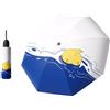 Meichoon Ombrello compatto portatile UPF50+ protezione solare leggero, impermeabile e antivento, accessorio da viaggio pieghevole, motivi gatto, anatra, panda, cucciolo
