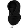 FEIKELUN Passamontagna da sci Snood passamontagna termico da uomo scaldacollo invernale da donna Snoods antivento in pile cappuccio copertura per il viso cappello scaldacollo per moto pesca