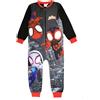 Marvel Spidey e i suoi fantastici amici Pigiama con tutina per ragazzi Spider-Man, tutina da notte, pigiama tutto in uno, età 18 mesi - 10 anni, Grigio, 18-24 Months