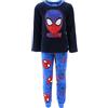 Marvel Spiderman Pigiama per Ragazzi, T-Shirt e Pantaloni Lunghi in Velluto, Pigiama in Morbido Pile 2 Pezzi, Regalo per Bambino, Taglie 3 a 8 Anni