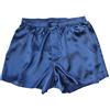 Jasmine Silk Boxer classici da uomo in seta blu navy