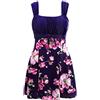 Wantdo Costume da Bagno Donna Taglie Forti Intero Tankini con Gonna | Costume Donna Curvy,Controllo Pancia,Vita Alta, Push-Up,Senza Ferretto,con Shorts,Spalline Larghe,Taglie 44-58,Vacanze Estive