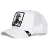 Goorin Bros. The Stallion Hengst White A-Frame Adjustable Trucker Cap - One-Size