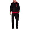 hermet Pigiama Homewear A.C. Milan in Morbido Pile, 100% Poliestere, Blusa Full Zip più Pantalone, Caldo, Pratico e Comodo, per Ragazzi, 10-16 Anni, Prodotto Ufficiale