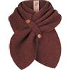 Engel Sciarpa in pile merino per bambini, 100% lana (kbT), Melange di cannella