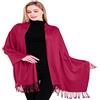 CJ Apparel Unico Disegno A Colori Solid sciarpa, stola Donna (Pacco da 1)