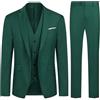 Allthemen Abito 3 Pezzi Uomo Formale Elegant Giacca Gilet Pantaloni