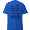 SISIDSI DSGN Maglietta Uomo o Donna Auto Classica Panda 4x4 Stile retrò Vintage Veicolo