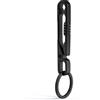 KeyUnity KM07 Clip da Tasca Portachiavi in Titanio, Portachiavi 2-in-1 per Cintura con Chiave Esagonale, Fibbia da Appendere Portatile per Uomini e Donne Trasporto Quotidiano (Nero)