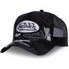 Von Dutch Cappello Uomo e Donna, Trucker Cafe, Nero Gre