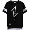 GIJOVANA T Shirt Uomo Maglietta da Uomo Colori a Contrasto Sportiva Estive Maniche Corte Casual Diversi Colori Disponibili Oversized Streetwear