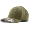 LA PATCHERIA Cappellino Uomo Con Visiera Flexfit Per Softair, Berretto Militare Tattico, Cappello Donna E Ragazzo Unisex Trucker Resistente - LA PATCHERIA - con Velcro® - OD - Olive (L/XL)