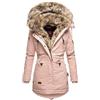 RYTEJFES Giacca Invernale Donna Cappotto Donna Invernale Giubbino Giacca Pile Neve Giacche Giacconi Giubbotto Offerta Lunga Da Piumini Lunghi Imbottita Elegante Piumino Nero Parka Nero Impermeabile Cappotti