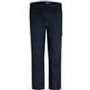 Ergos Workwear Rossini R-Smart Pantalone da Lavoro in Cotone Elasticizzato Chiusura Patta con Zip e Bottone Multitasche (IT, Testo, 4XL, Regular, Regular, Blu)