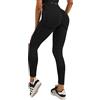 Merlvida Leggins Sportivi Donna Vita Alta Leggings Push Up Pantaloni Palestra Controllo della Pancia Anticellulite Pantacollant Opaco Elastici Tuta Collant Abbigliamento Sportivo Donna Yoga Fitness