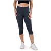 SES Leggings Capri da donna lunghi a 3/4, confezione da 2 pezzi, da 32-34 a 56-58, opachi ed elastici con vita morbida e vestibilità perfetta, cotone con elastan, antracite mélange., 38-40