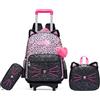 HTgroce Borsa Pop It Fidget Toys per ragazze, 40,6 cm, zaino per la scuola primaria, pop, unicorno, Push Bubble Sensory, Squeeze Squeeze, borsa arrotolabile, adatta per bambini primari e asilo.
