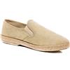 Evoga Mocassini espadrillas uomo artigianali casual scarpe basse estive (42, Beige)