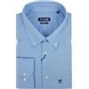 Rionero Camicia da Uomo 100 Cotone Manica Lunga Classica Elegante Taschino XXL XXXL m l (IT, Testo, XL, Regular, Regular, Celeste)
