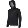 BERGRISAR Giacca da ciclismo da uomo, termica, antivento, impermeabile, traspirante, softshell con cappuccio
