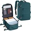SZLX Zaino Ryanair 40x30x20 Sottovuoto Zaino da Viaggio 40x20x25 Ryanair Wizzair Donna da escursionismo impermeabile Zaino Casual Laptop da 14 Pollici con porta di ricarica USB Scomparto per Scarpe
