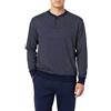 Generico Pigiama Caldo Cotone Uomo Interlock Garzato (Peso 200 gr Metro lineare) Pigiama Uomo Invernale Lungo, Pigiami 100% Made in Italy Disponibili dalla M alla 3XL (L, Croazia Blu)