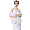 BEAUTELICATE Stola Donna Pelliccia Sintetica Coprispalle Sposa Sciarpa Scialle Pelliccia Elegante per Invernale Matrimonio Cerimonia Damigella (Off White, Taglia unica)