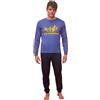 Sabor Pigiama Uomo Invernale - Pigiama Uomo Caldo Cotone Disney | Marvel | Simpsons - Mickey (IT, Testo, S, M, Regular, Regular, 7638 Avio)