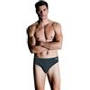 Nottingham 12 Pezzi Slip Uomo SM416S in Filo di Scozia, Assortito(Blu,Grigio Antracite e Nero), 6/XL