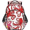 RPLIFE Zaino a forma di polpo per bambini dai 3 ai 5 anni, zaino per la scuola elementare per ragazzi, 38 cm, fantastici zaini per scuola per ragazzo, Polipo, Small, Zaini Tradizionali