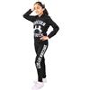 A2Z 4 Kids® Bambini Ragazzi Tops Progettista Unicorn Off Duty Stampare - Unicorn Hooded Crop Set Black 7-8