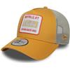 New Era Trucker cap A-Frame - Cappello Estivo in Rete con Logo Applicato sul Davanti - Cappello Snapback alla Moda per Uomo e Donna - Regolabile - Vari Colori