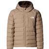 The North Face Reversible Perrito Giacca con cappuccio da bambini Mushroom Grey 10 anni