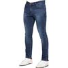 989Zé ENZO Jeans Uomo Pantaloni Casual Cotone Slim Fit con Elasticizzato EZ325 Blu Scuro 40W / 32L