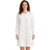 Leedya Camicia da Notte Invernale Donna Lunga (Elisa Tg L)